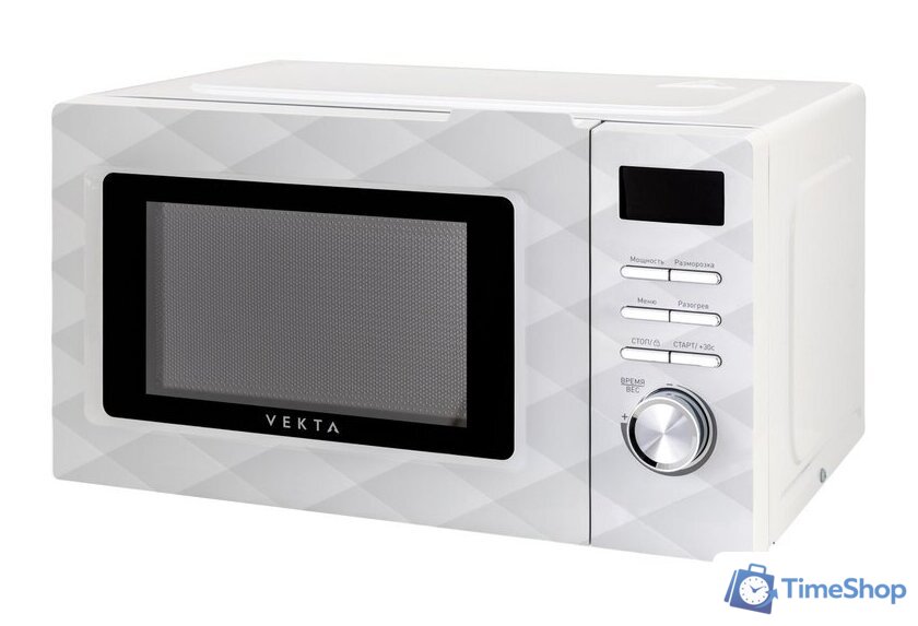 Микроволновая печь Vekta TS720FTW - Изображение №6 — Интернет-магазин Time-Shop