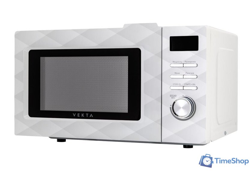 Микроволновая печь Vekta TS720FTW - Изображение №2 — Интернет-магазин Time-Shop