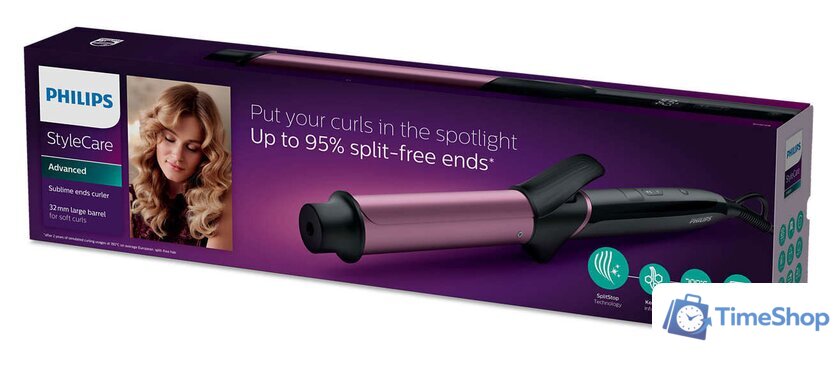 Круглая  плойка Philips BHB868/00 - Изображение №5 — Интернет-магазин Time-Shop