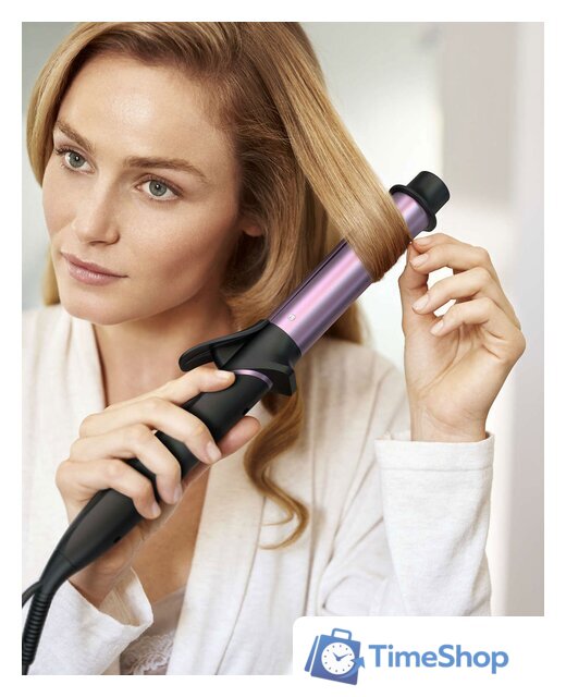 Круглая  плойка Philips BHB868/00 - Изображение №7 — Интернет-магазин Time-Shop