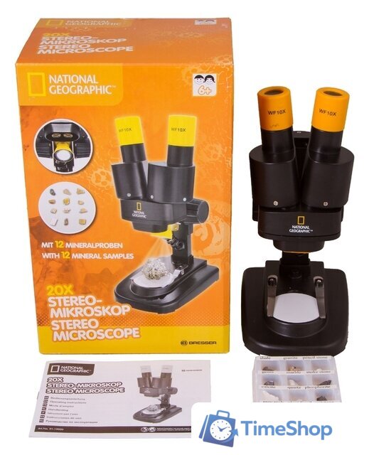 Детский микроскоп Bresser National Geographic 20x 69365 - Изображение №8 — Интернет-магазин Time-Shop