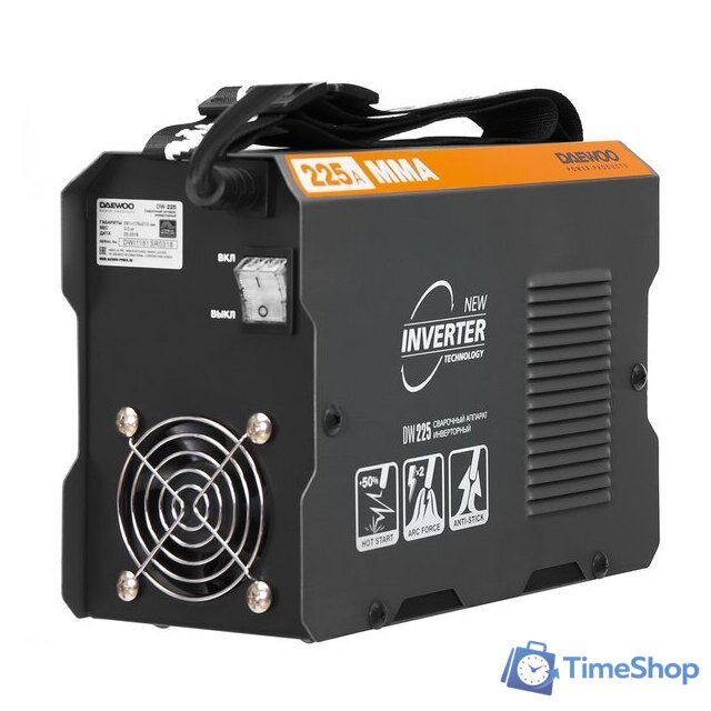 Сварочный инвертор Daewoo Power DW 225 - Изображение №2 — Интернет-магазин Time-Shop