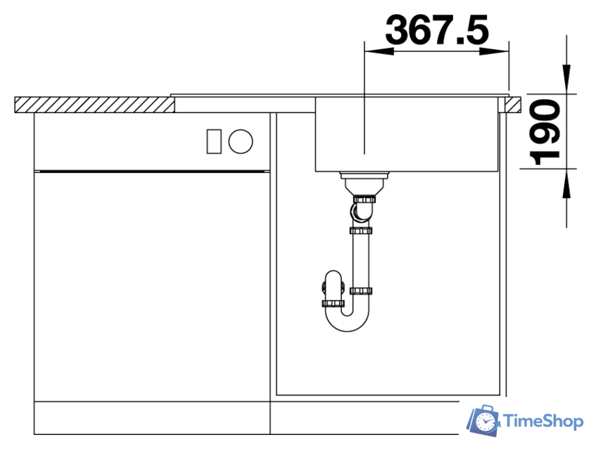 Кухонная мойка Blanco Legra XL 6 S 523328 (белый) - Изображение №4 — Интернет-магазин Time-Shop