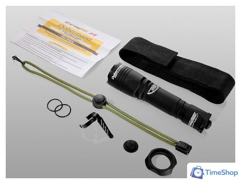 Фонарь Armytek Dobermann XP-L HI (теплый) - Изображение №10 — Интернет-магазин Time-Shop