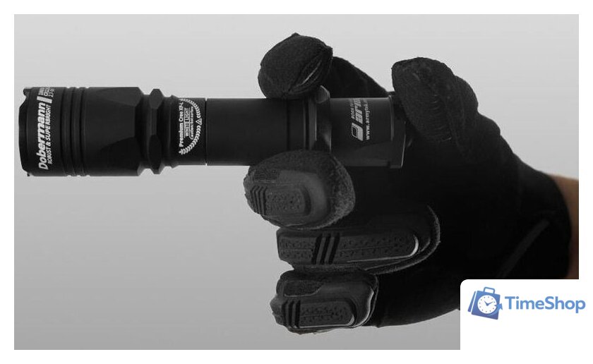 Фонарь Armytek Dobermann XP-L HI (теплый) - Изображение №8 — Интернет-магазин Time-Shop
