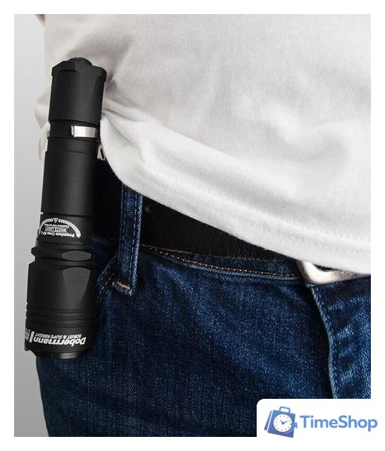 Фонарь Armytek Dobermann XP-L HI (теплый) - Изображение №6 — Интернет-магазин Time-Shop