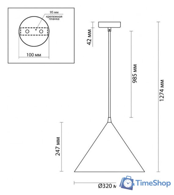 Подвесная люстра Lumion Lenny 3724/24L - Изображение №5 — Интернет-магазин Time-Shop