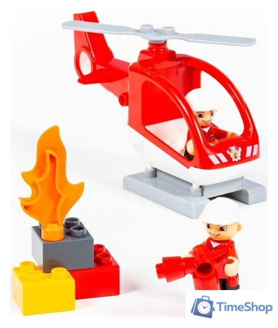 Конструктор Полесье 77516 Пожарная станция - Изображение №6 — Интернет-магазин Time-Shop