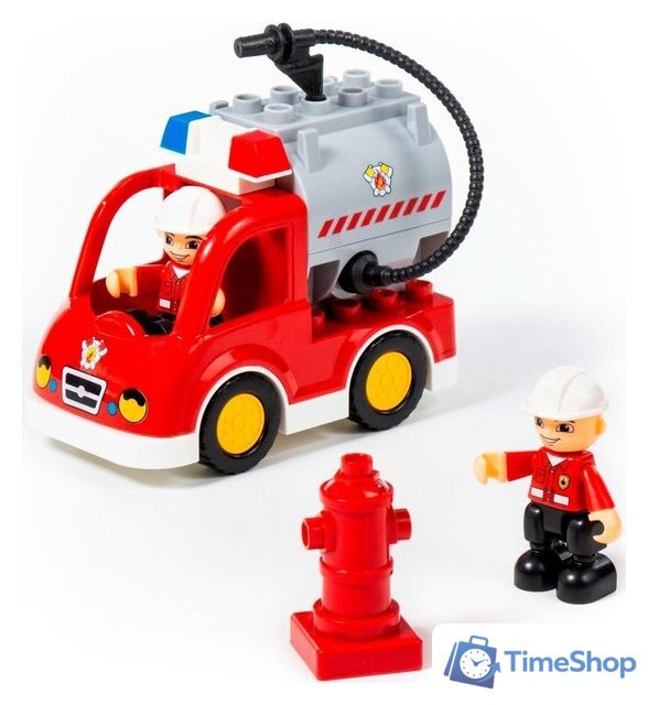 Конструктор Полесье 77516 Пожарная станция - Изображение №5 — Интернет-магазин Time-Shop