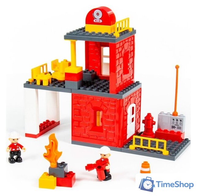 Конструктор Полесье 77516 Пожарная станция - Изображение №4 — Интернет-магазин Time-Shop