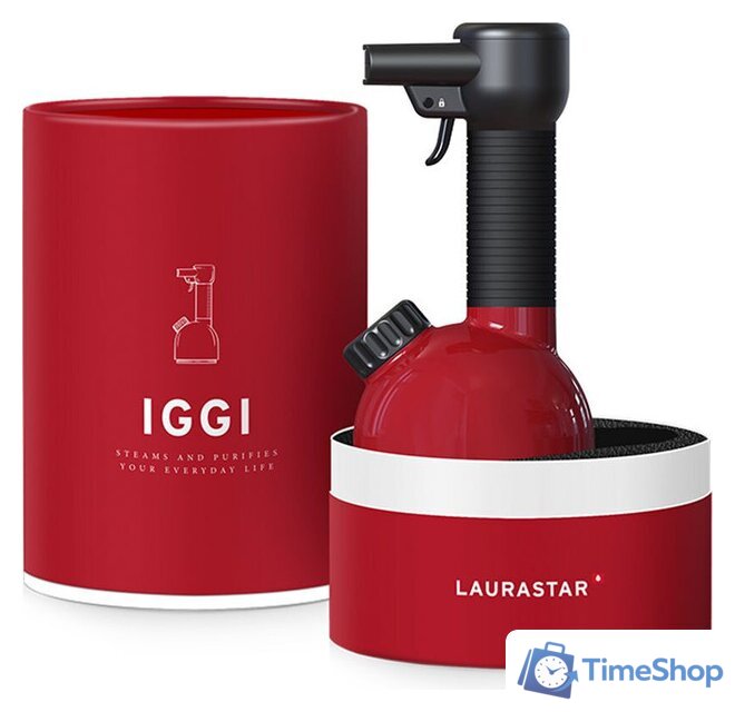 Отпариватель Laurastar Iggi (красный) - Изображение №5 — Интернет-магазин Time-Shop