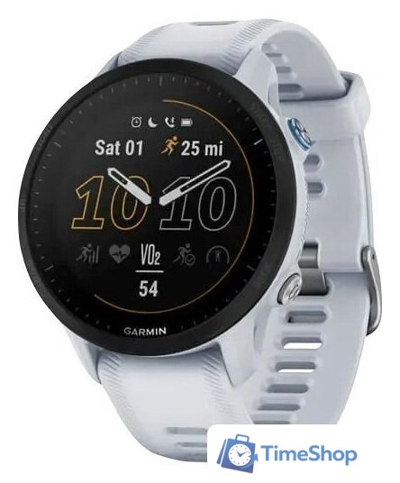 Умные часы Garmin Forerunner 955 (белый камень) - Изображение №1 — Интернет-магазин Time-Shop