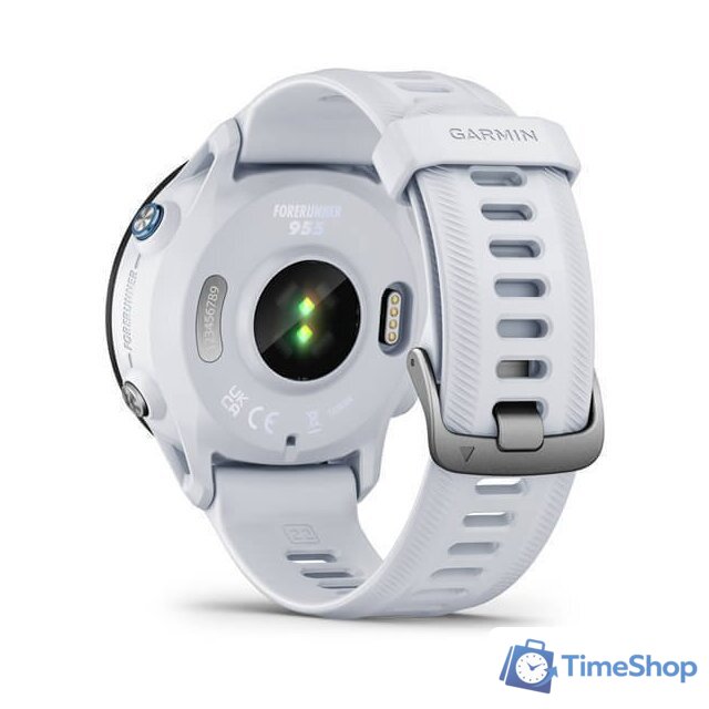 Умные часы Garmin Forerunner 955 (белый камень) - Изображение №6 — Интернет-магазин Time-Shop