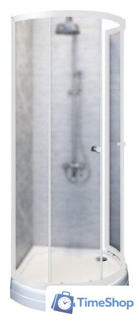 Душевой уголок Radomir Стронг 90 1-03-1-0-0-1801 (матовое стекло) - Изображение №1 — Интернет-магазин Time-Shop