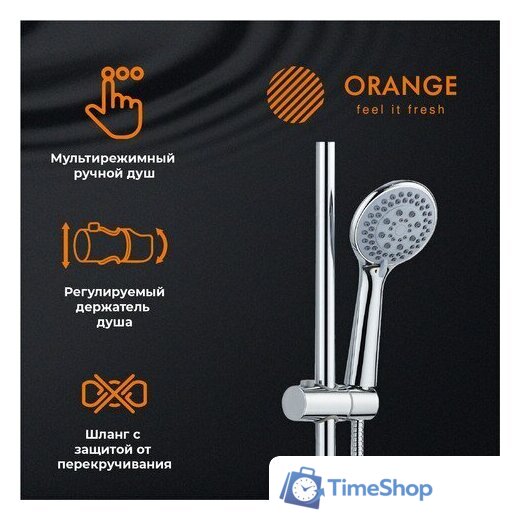 Душевая система  ORANGE M18-933cr - Изображение №3 — Интернет-магазин Time-Shop