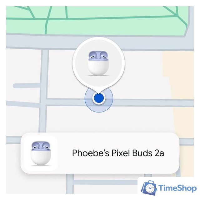 Наушники Google Pixel Buds 2a (ирис) - Изображение №11 — Интернет-магазин Time-Shop