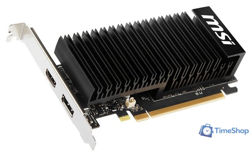 Видеокарта MSI GeForce GT 1030 LP OC 2GB DDR4 - Изображение №2 — Интернет-магазин Time-Shop
