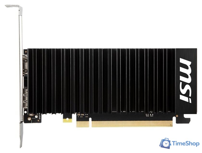 Видеокарта MSI GeForce GT 1030 LP OC 2GB DDR4 - Изображение №1 — Интернет-магазин Time-Shop