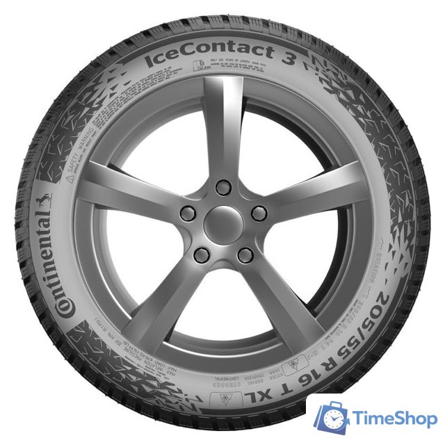 Зимние шины Continental IceContact 3 235/55R20 105T (шипы) - Изображение №2 — Интернет-магазин Time-Shop