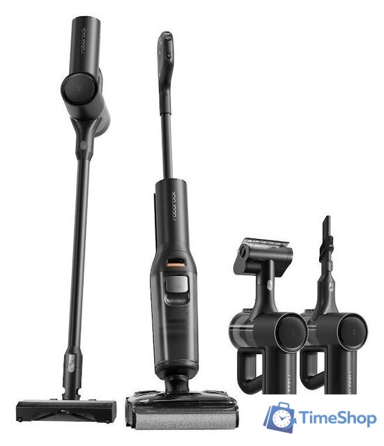 Пылесос Roborock Wet and Dry Vacuum Cleaner F25 ACE Combo WD5M6A (с русской озвучкой, черный) - Изображение №6 — Интернет-магазин Time-Shop