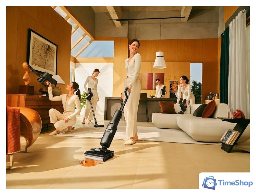 Пылесос Roborock Wet and Dry Vacuum Cleaner F25 ACE Combo WD5M6A (с русской озвучкой, черный) - Изображение №39 — Интернет-магазин Time-Shop