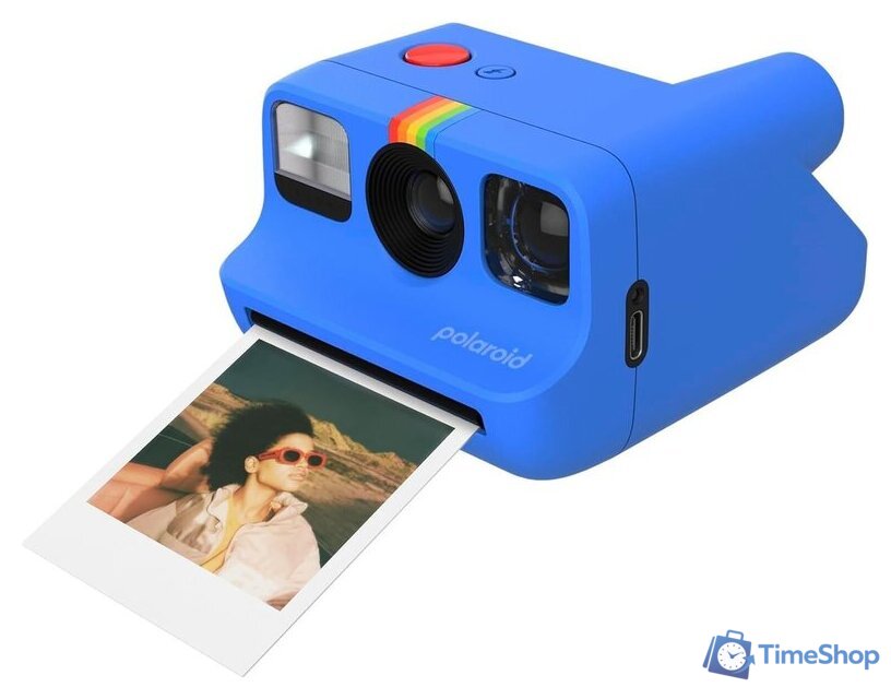 Фотоаппарат Polaroid Go Instant Camera Generation 2 (синий) - Изображение №2 — Интернет-магазин Time-Shop