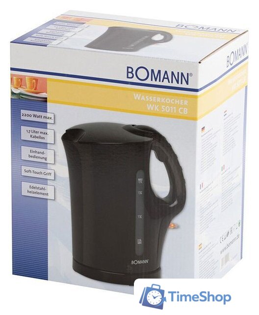 Электрический чайник Bomann WK 5011 - Изображение №8 — Интернет-магазин Time-Shop