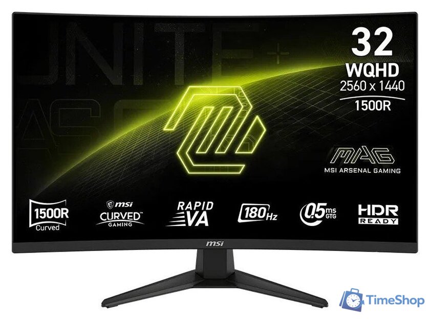 Игровой монитор MSI MAG 321CQF E18 - Изображение №1 — Интернет-магазин Time-Shop