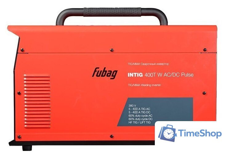 Сварочный инвертор Fubag INTIG 400 T W AC/DC PULSE 31456.2 (с горелкой) - Изображение №3 — Интернет-магазин Time-Shop