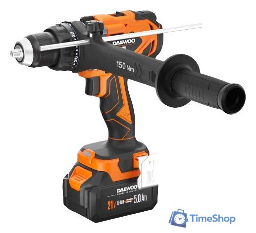 Ударная дрель-шуруповерт Daewoo Power DAA 7521Li Set (с 2-мя АКБ, кейс) - Изображение №1 — Интернет-магазин Time-Shop