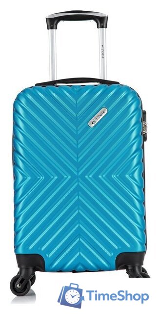 Чемодан-спиннер L'Case New-Delhi BCP-1205 7468 (S, светло-синий) - Изображение №2 — Интернет-магазин Time-Shop