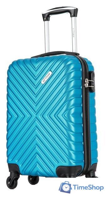 Чемодан-спиннер L'Case New-Delhi BCP-1205 7468 (S, светло-синий) - Изображение №1 — Интернет-магазин Time-Shop