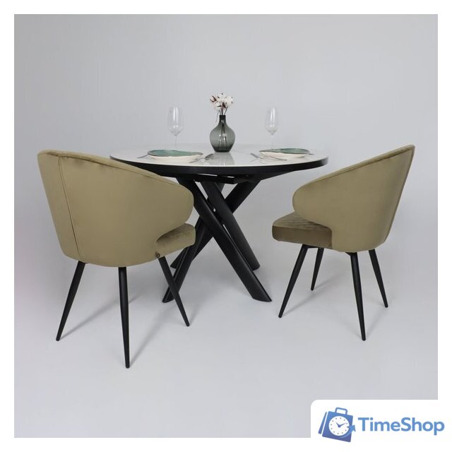 Стул Мамадома Rob-R1 360 (d12 Olive Lux/черный) - Изображение №4 — Интернет-магазин Time-Shop