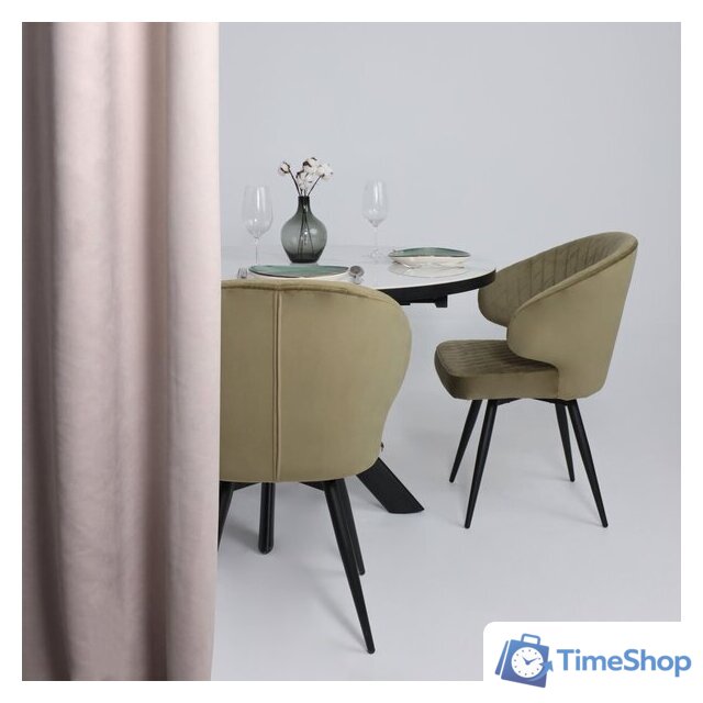 Стул Мамадома Rob-R1 360 (d12 Olive Lux/черный) - Изображение №3 — Интернет-магазин Time-Shop