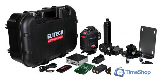 Лазерный нивелир ELITECH HD Professional HD LN 16D Green 204737 - Изображение №1 — Интернет-магазин Time-Shop
