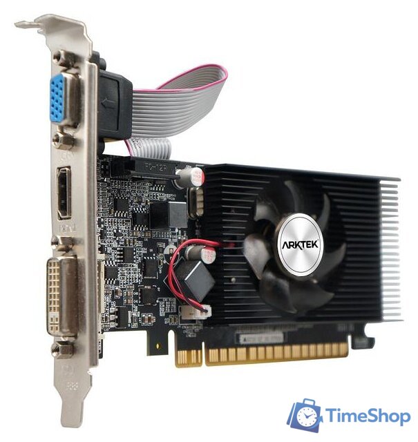 Видеокарта Arktek GeForce GT210 1GB DDR3 AKN210D3S1GL1 - Изображение №2 — Интернет-магазин Time-Shop
