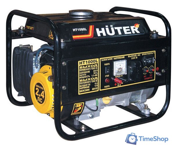 Бензиновый генератор Huter HT1000L - Изображение №1 — Интернет-магазин Time-Shop