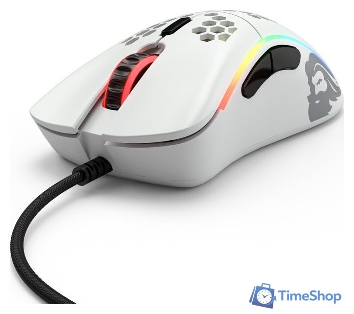 Игровая мышь Glorious Model D Minus (матовый белый) - Изображение №2 — Интернет-магазин Time-Shop