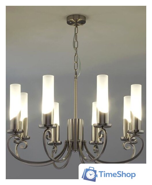 Подвесная люстра Евросвет Banci 60117/8 (никель) - Изображение №3 — Интернет-магазин Time-Shop