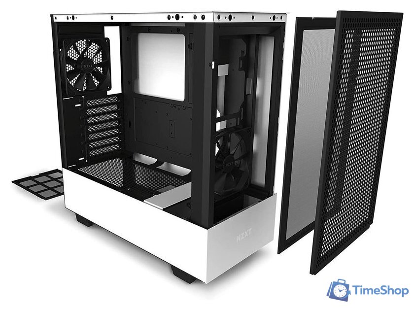 Корпус NZXT H510 Flow CA-H52FW-01 - Изображение №7 — Интернет-магазин Time-Shop