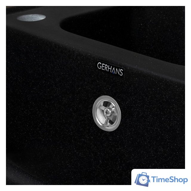 Кухонная мойка Gerhans E10 (оникс) - Изображение №5 — Интернет-магазин Time-Shop