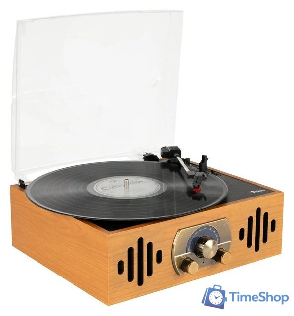 Виниловый проигрыватель Alive Audio Quattro Light Wood - Изображение №2 — Интернет-магазин Time-Shop