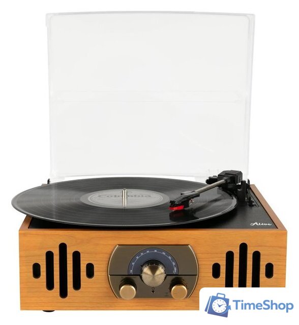 Виниловый проигрыватель Alive Audio Quattro Light Wood - Изображение №1 — Интернет-магазин Time-Shop