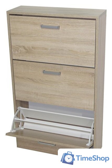 Тумба для обуви Анрат Элана 3.60т дуб сонома - Изображение №2 — Интернет-магазин Time-Shop