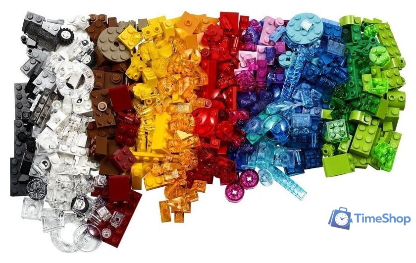 Набор деталей LEGO Classic 11013 Прозрачные кубики - Изображение №4 — Интернет-магазин Time-Shop