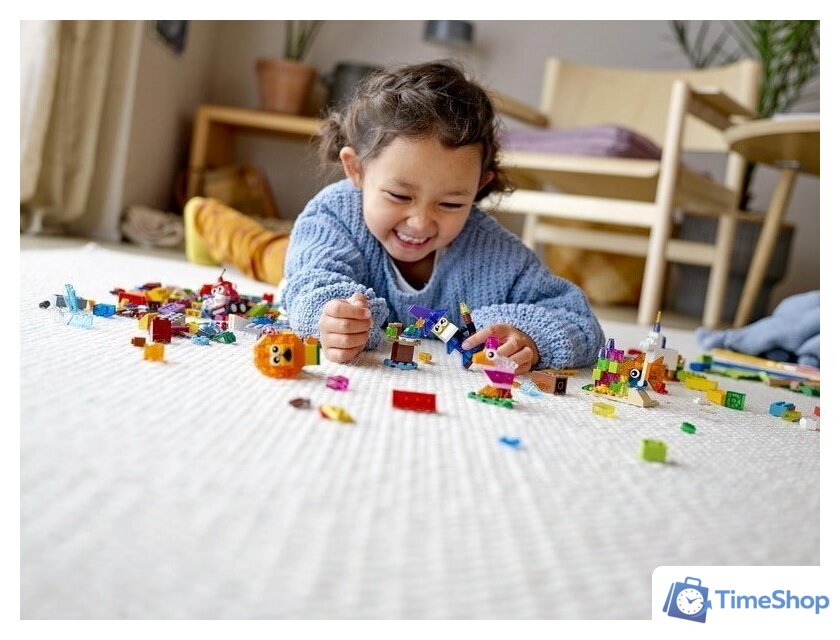 Набор деталей LEGO Classic 11013 Прозрачные кубики - Изображение №19 — Интернет-магазин Time-Shop