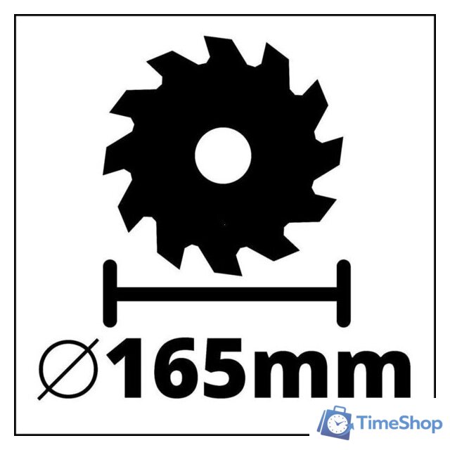Дисковая (циркулярная) пила Einhell TP-CS 18/165 Li BL-Solo 4331225 (без АКБ) - Изображение №14 — Интернет-магазин Time-Shop