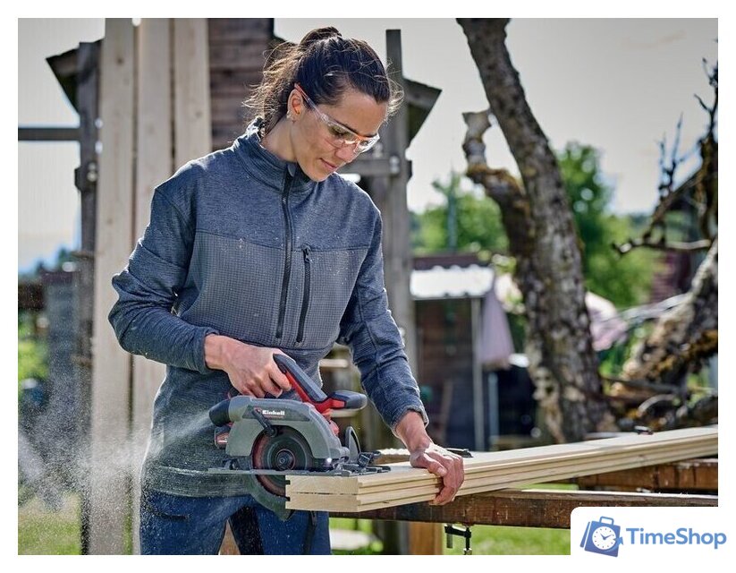 Дисковая (циркулярная) пила Einhell TP-CS 18/165 Li BL-Solo 4331225 (без АКБ) - Изображение №9 — Интернет-магазин Time-Shop