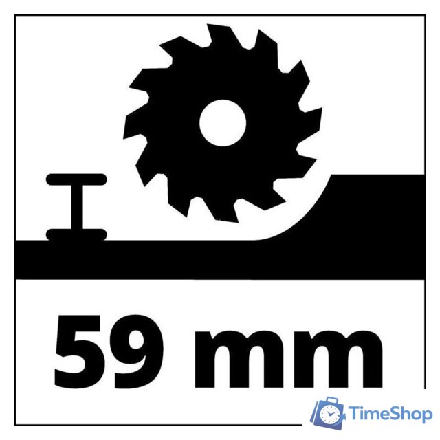 Дисковая (циркулярная) пила Einhell TP-CS 18/165 Li BL-Solo 4331225 (без АКБ) - Изображение №13 — Интернет-магазин Time-Shop