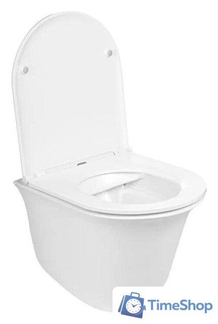 Унитаз подвесной WeltWasser Amberg 506 + Telbach 004 GL-WT + Amberg RD-WT - Изображение №3 — Интернет-магазин Time-Shop